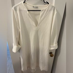 Zara white dress